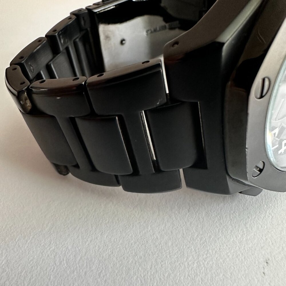 MICHAEL KORS | Men's Stainless Steel Black Watch | MK8198 - Picture 4 of 11